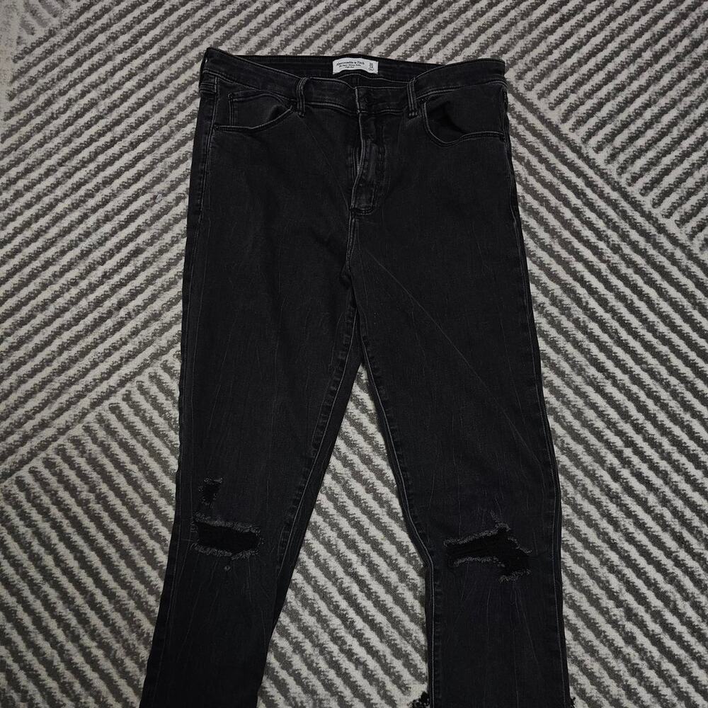 Abercrombie fitch black skinny